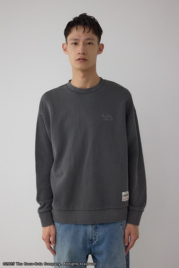 【Coca-Cola®｜AZUL】 ピグメントスウェット 詳細画像