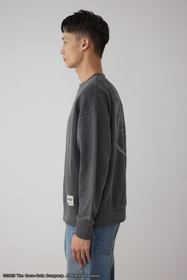 【Coca-Cola®｜AZUL】 ピグメントスウェット 詳細画像