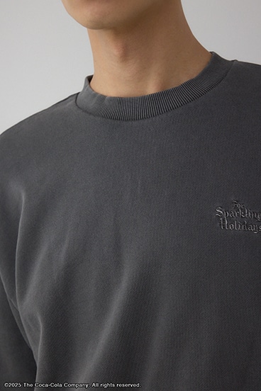 【Coca-Cola®｜AZUL】 ピグメントスウェット 詳細画像