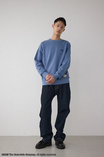 【Coca-Cola®｜AZUL】 ピグメントスウェット 詳細画像