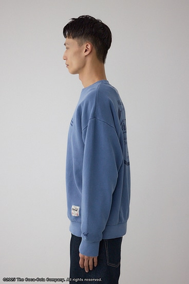 【Coca-Cola®｜AZUL】 ピグメントスウェット 詳細画像