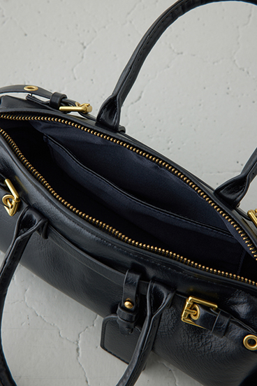 【crie conforto】ダブルベルトショルダーバッグ 詳細画像