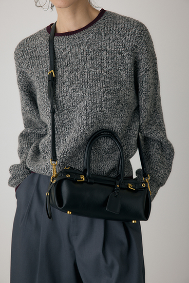 【crie conforto】ダブルベルトショルダーバッグ 詳細画像