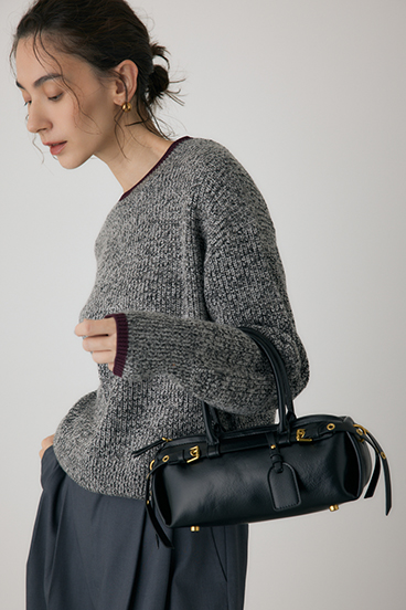 【crie conforto】ダブルベルトショルダーバッグ 詳細画像