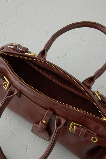 【crie conforto】ダブルベルトショルダーバッグ 詳細画像