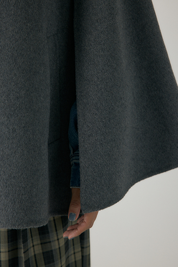 【crie conforto】リバーケープコート 詳細画像