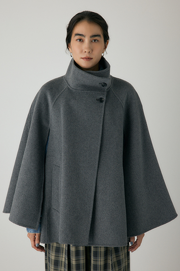 【crie conforto】リバーケープコート 詳細画像