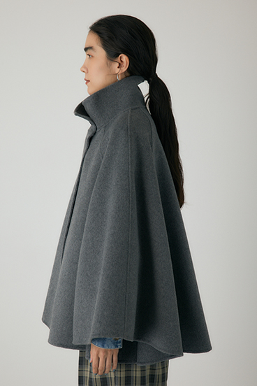 【crie conforto】リバーケープコート 詳細画像