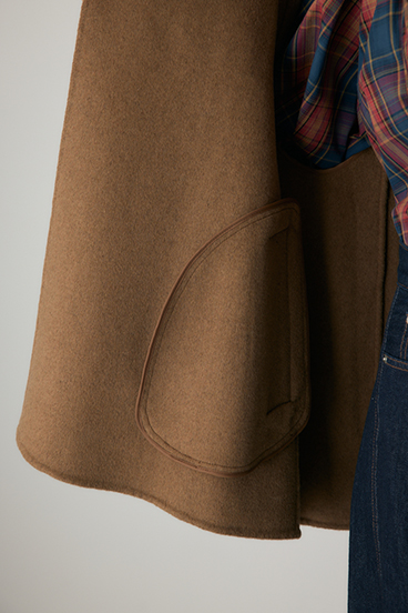 【crie conforto】リバーケープコート 詳細画像