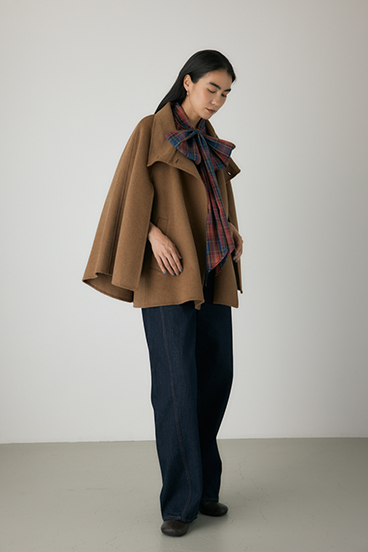 【crie conforto】リバーケープコート 詳細画像