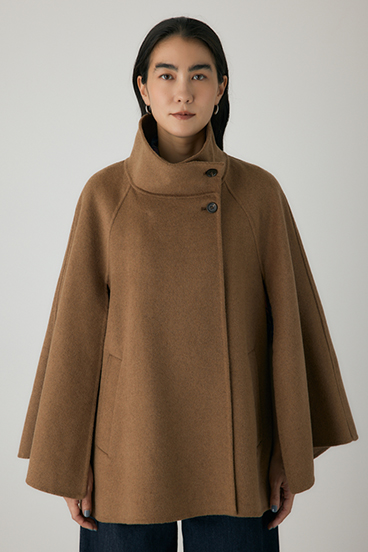 【crie conforto】リバーケープコート 詳細画像