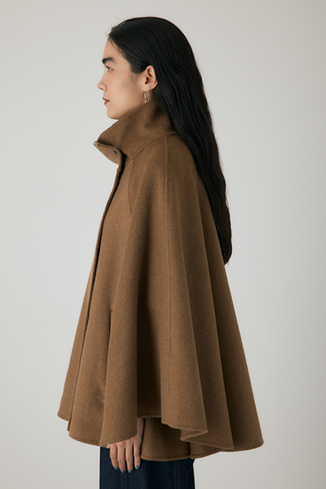 【crie conforto】リバーケープコート 詳細画像