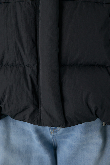 【crie conforto】オーバルダウン 詳細画像