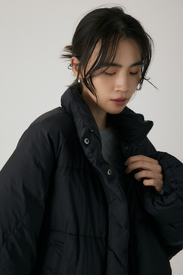 【crie conforto】オーバルダウン 詳細画像