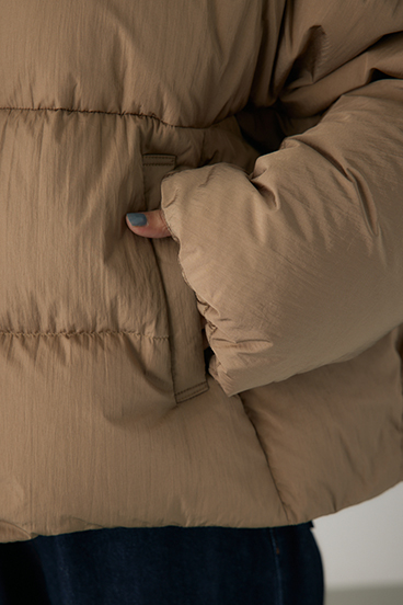 【crie conforto】オーバルダウン 詳細画像