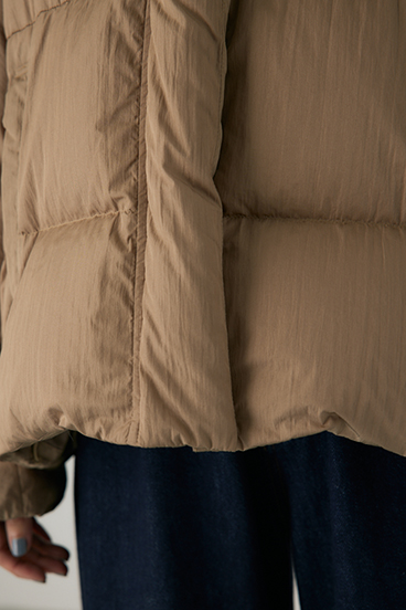 【crie conforto】オーバルダウン 詳細画像