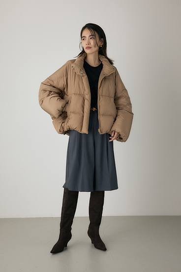 【crie conforto】オーバルダウン 詳細画像