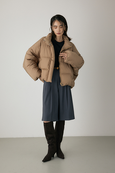 【crie conforto】オーバルダウン 詳細画像