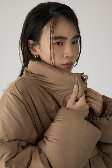 【crie conforto】オーバルダウン 詳細画像