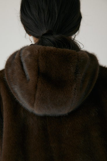 【crie conforto】ミンクライクファーベスト 詳細画像