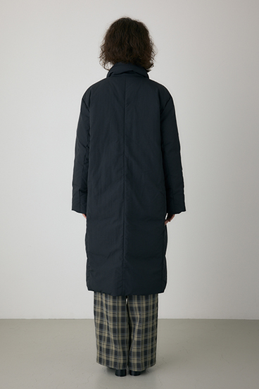 【crie conforto】ショールカラーダウンコート 詳細画像