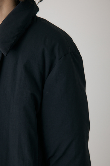 【crie conforto】ショールカラーダウンコート 詳細画像