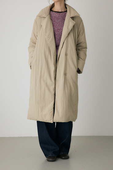 【crie conforto】ショールカラーダウンコート