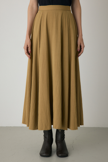 【crie conforto】タックフレアスカート 詳細画像