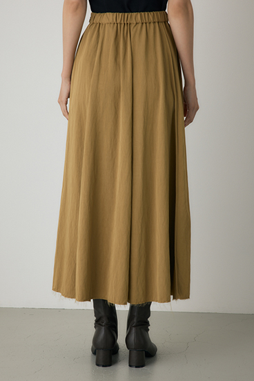 【crie conforto】タックフレアスカート 詳細画像