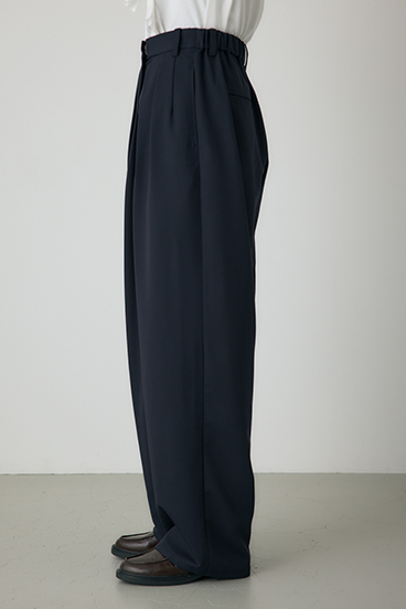 【crie conforto】タックドレープワイドパンツ 詳細画像