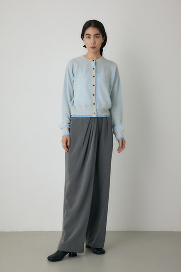 【crie conforto】タックドレープワイドパンツ 詳細画像