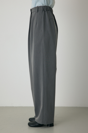 【crie conforto】タックドレープワイドパンツ 詳細画像