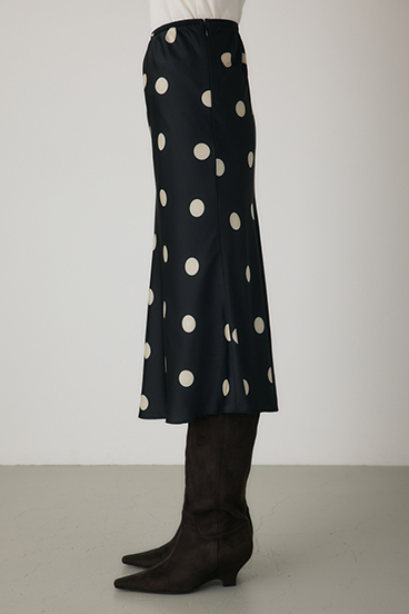 【crie conforto】ドットプリントスカート 詳細画像