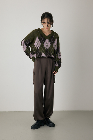 【crie conforto】フローワークパンツ