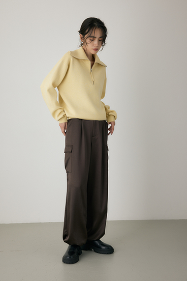 【crie conforto】フローワークパンツ 詳細画像