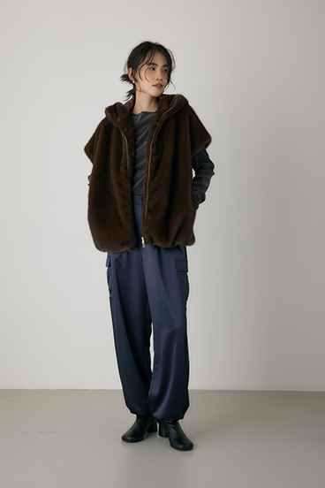 【crie conforto】フローワークパンツ 詳細画像