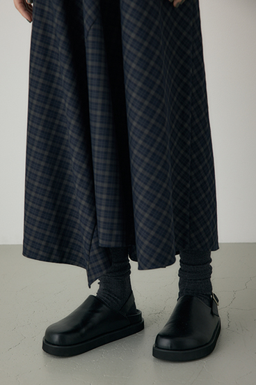 【crie conforto】チェックキャミワンピース 詳細画像