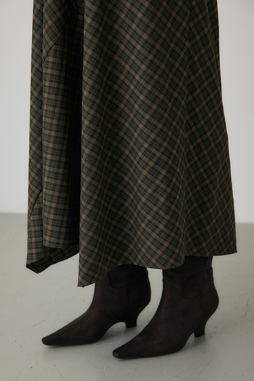 【crie conforto】チェックキャミワンピース 詳細画像