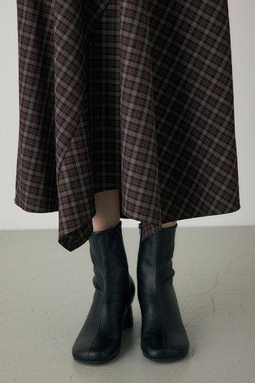 【crie conforto】チェックキャミワンピース 詳細画像