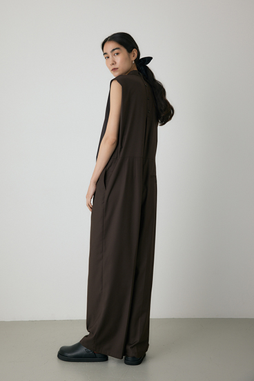 【crie conforto】ノースリーブオールインワン 詳細画像