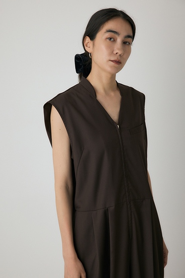 【crie conforto】ノースリーブオールインワン 詳細画像