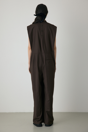 【crie conforto】ノースリーブオールインワン 詳細画像