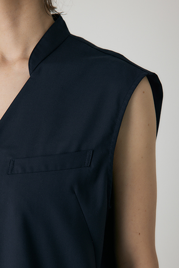 【crie conforto】ノースリーブオールインワン 詳細画像