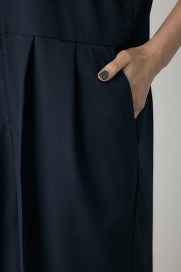 【crie conforto】ノースリーブオールインワン 詳細画像