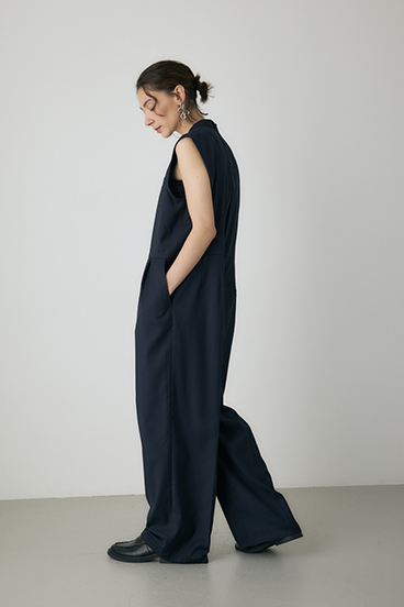 【crie conforto】ノースリーブオールインワン 詳細画像