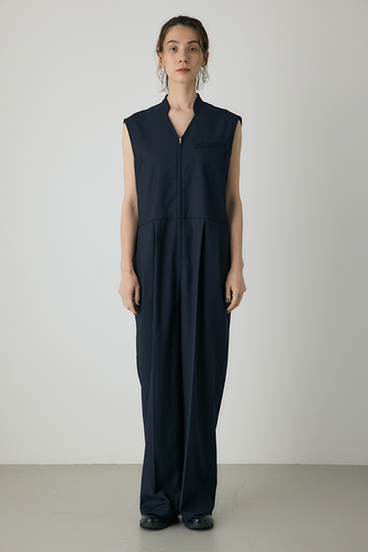 【crie conforto】ノースリーブオールインワン 詳細画像