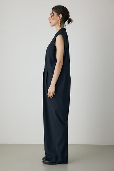 【crie conforto】ノースリーブオールインワン 詳細画像