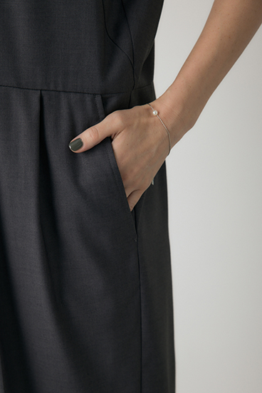 【crie conforto】ノースリーブオールインワン 詳細画像