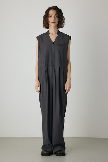 【crie conforto】ノースリーブオールインワン 詳細画像