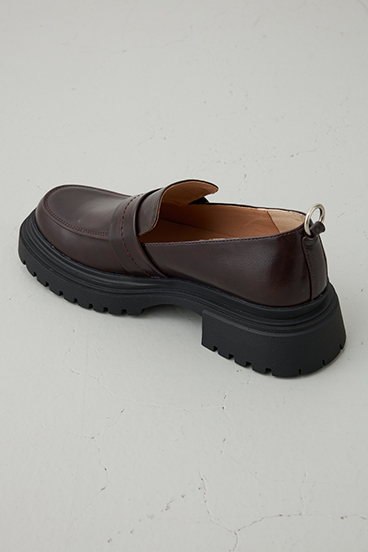 【crie conforto】バックリングプラットフォームローファー 詳細画像